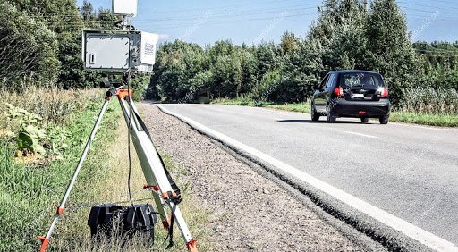 Создание помех для передвижных дорожных камер