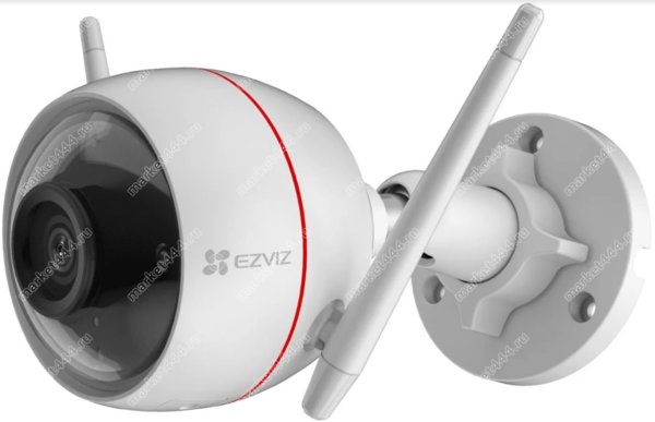 Микрокамеры - Камера видеонаблюдения EZVIZ C3W Color Night Pro 4МП (2.8 мм) белый, купить в Москве
