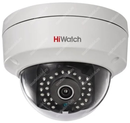 Микрокамеры - Камера видеонаблюдения HiWatch DS-I122 (2.8 мм) белый/черный, купить в Москве