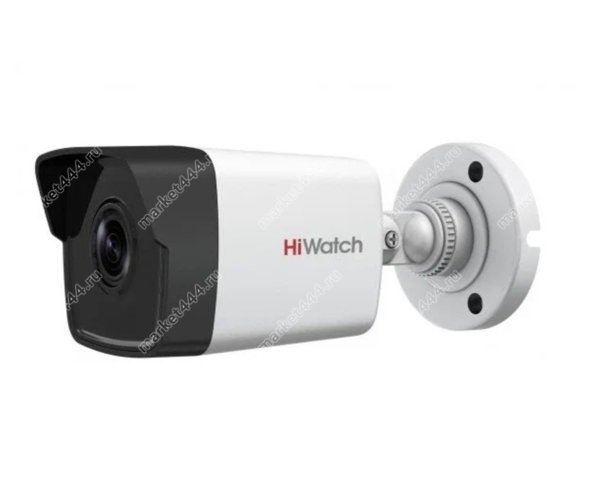 Микрокамеры - Камера видеонаблюдения HiWatch DS-I200(D) (4 mm) белый, купить в Москве