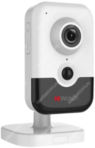 Микрокамеры - Камера видеонаблюдения HiWatch DS-I214(B) (2,8 мм) белый/серый, купить в Москве