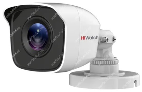 Микрокамеры - Камера видеонаблюдения HiWatch DS-T200(B) (6 мм) белый, купить в Москве