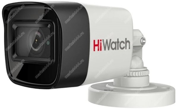 Микрокамеры - Камера видеонаблюдения HiWatch DS-T500A (2,8 мм) белый/черный, купить в Москве