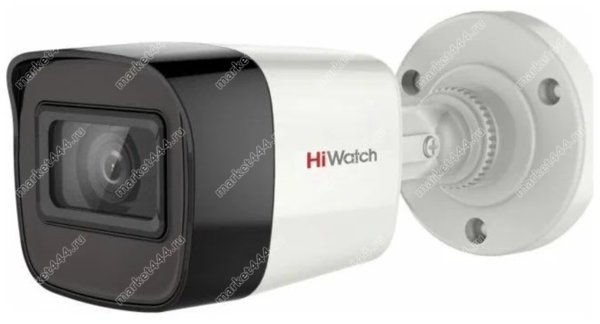 Микрокамеры - Камера видеонаблюдения HiWatch DS-T500A (2,8 мм) белый/черный, купить в Королёве