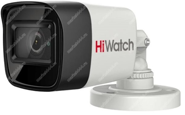 Микрокамеры - Камера видеонаблюдения HiWatch DS-T500A (3.6 мм) белый/черный, купить в Москве