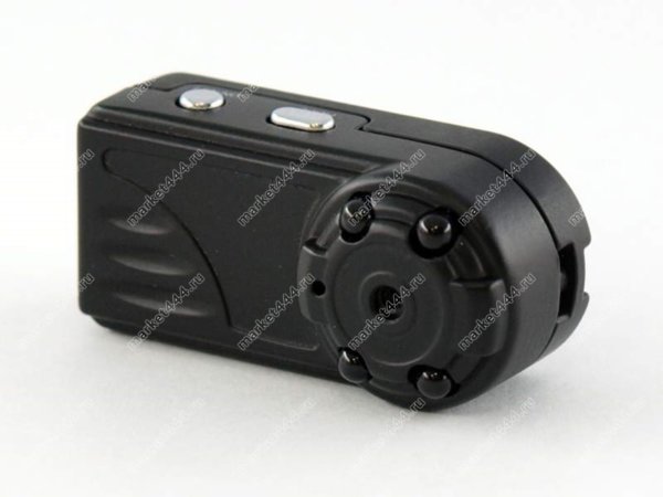 Камеры видеонаблюдения - Миниатюрная камера QQ6 HD 1080p с ночной подсветкой и датчиком движения, купить в Москве