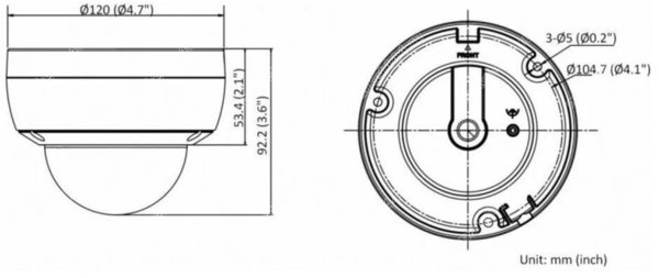 Микрокамеры - Поворотная камера видеонаблюдения HiWatch DS-I252M (2.8 mm) белый, купить в Брянске